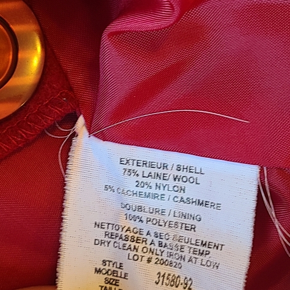 Cashmere & Wool Blend Jacket Coat Blazer by Tribal - Picture 11 of 11